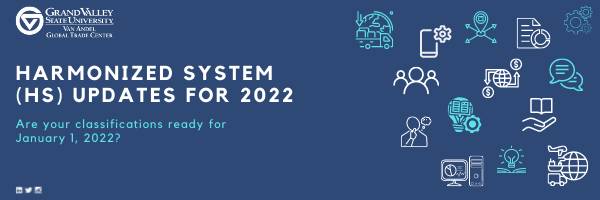 Harmonized System Update for 2022